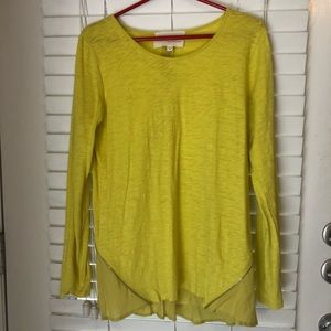 “Vince Camuto” Half-Zip Back Shirt